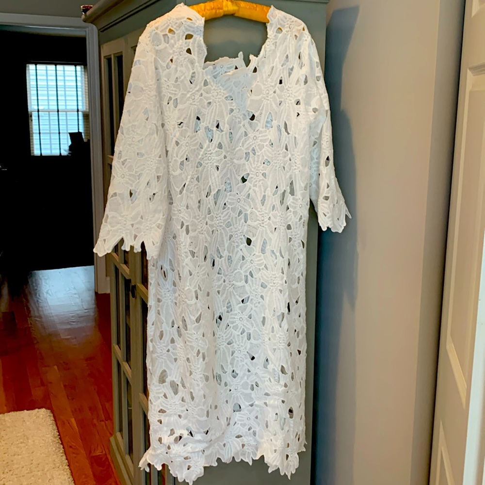 Swimsuit coverup.  Kaftan. Never worn